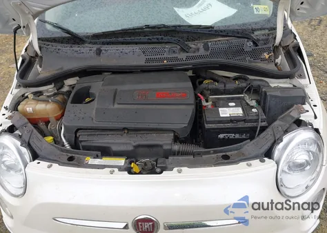 2012 Fiat 500C Lounge z USA, uszkodzony, nr VIN 3C3CFFER2CT360730